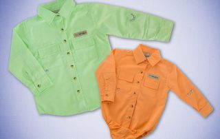 Custom Made Clothing - Fishing Shirts for Toddlers & Babies