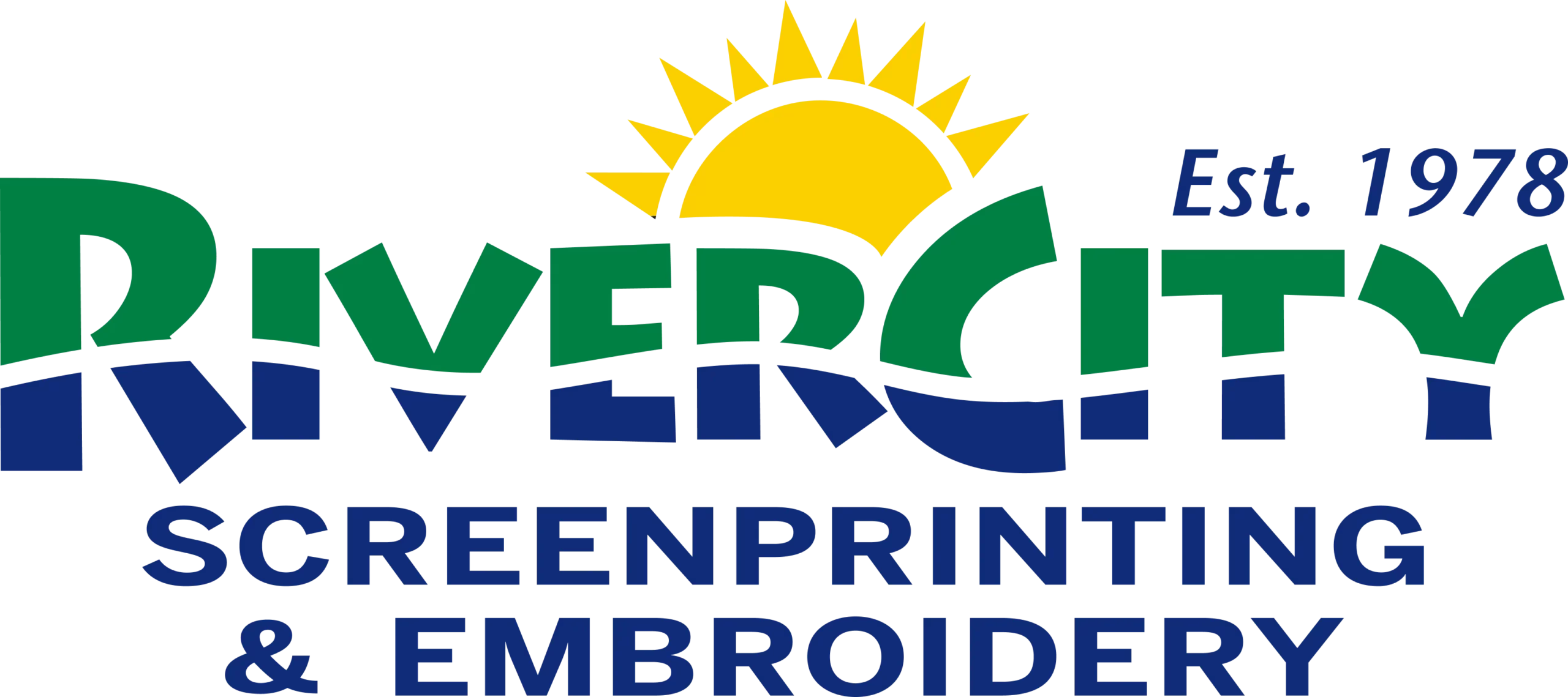 RiverCity Screenprinting & Embroidery Logo