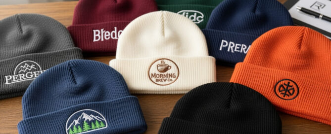custom embroidered beanies
