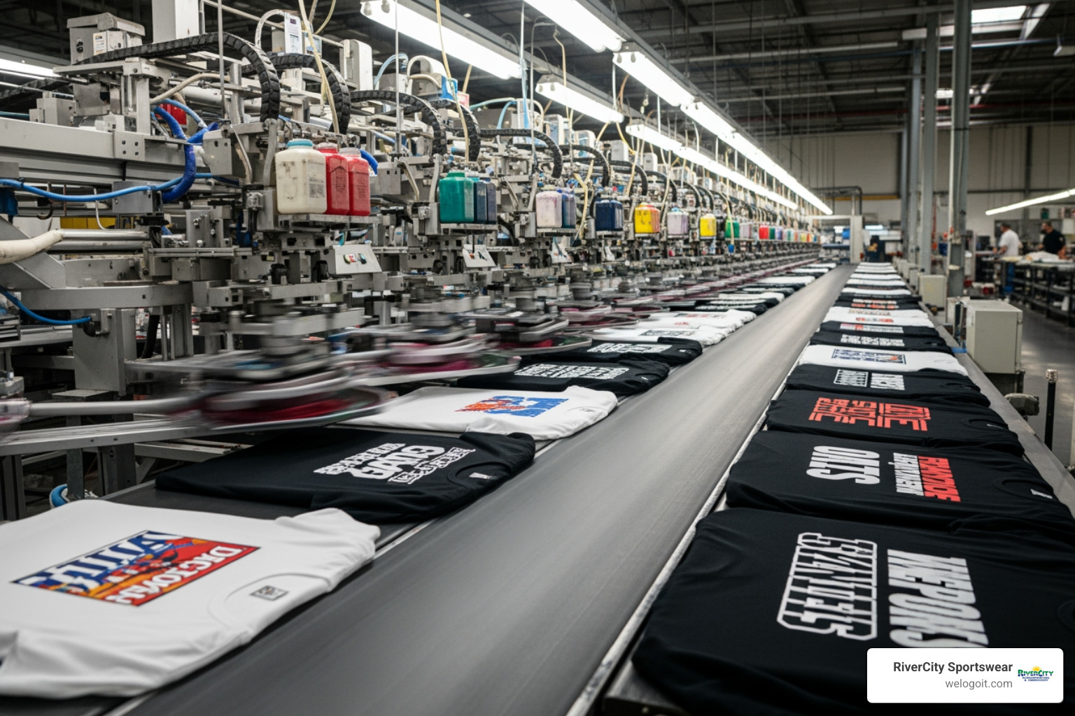 high volume screen printing