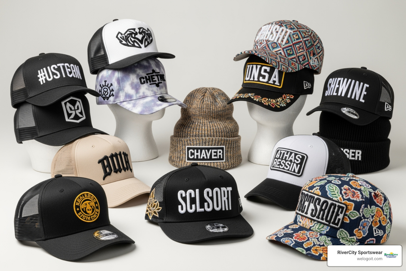 custom designed hats